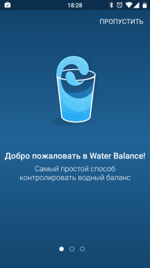 Su Dengesi - Android için yeni bir su dengesi izci