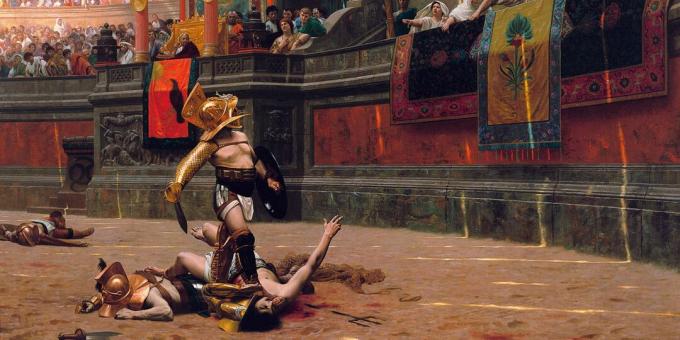 Antik efsaneler: gladyatörler her zaman ölümüne savaştı