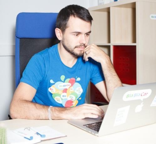 Alex Lazorenko, BlaBlaCar: «görevleri ile çalışma My yöntemi "çok basittir