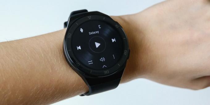 Huawei Watch GT 2e: müzik kontrolü