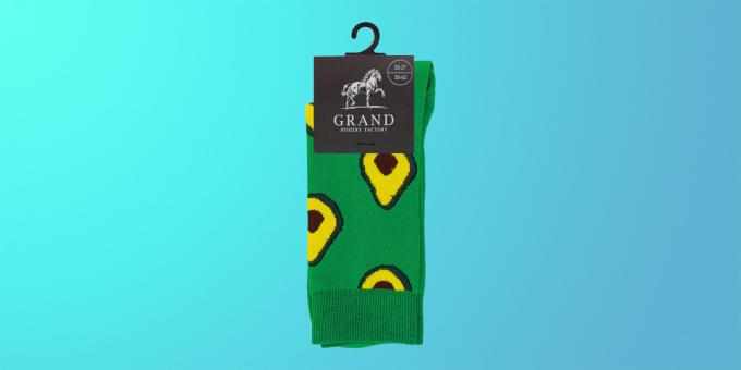 23 Şubat'ta ne satın alınır: avokado çorapları