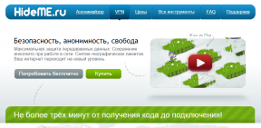 HideMe.ru - 5 dakika içinde VPN anlaşılır dil