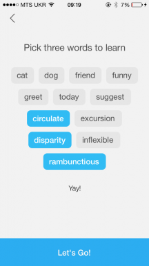 Lingualy iOS için güncelleme: makaleleri okurken, hatta daha yeni kelimeler öğrenmek