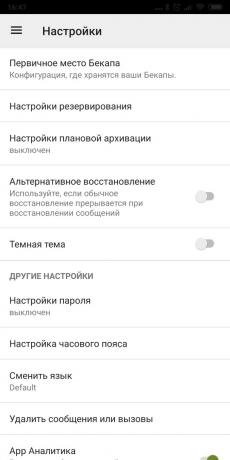 Android'e yedekleme uygulaması: SMS Yedekleme ve Geri Yükleme