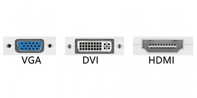 Nasıl kablo ile TV'ye bilgisayarınızı bağlamak için: port tipleri