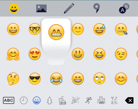 "Yandex. Klavye ": Emoji