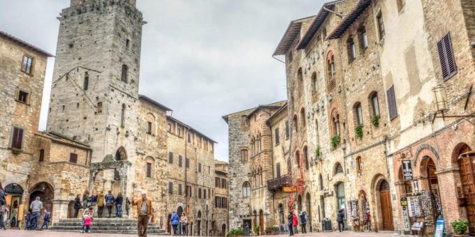 San Gimignano, İtalya City: Nerede Avrupa gitmek