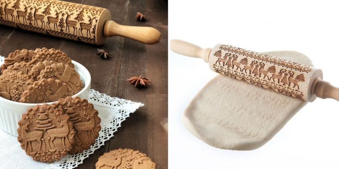 Bir resim ile Rolling pin: Bir Noel ruh hali oluşturmanıza yardımcı olur aliexpress sahip ürünler,