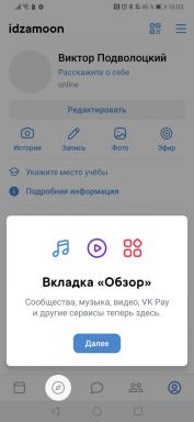 "VKontakte" mobil uygulama tasarımı değişti