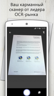 ABBYY FineScanner - Android için mükemmel bir tarayıcı