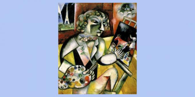 Marc Chagall'ın kendi portresi