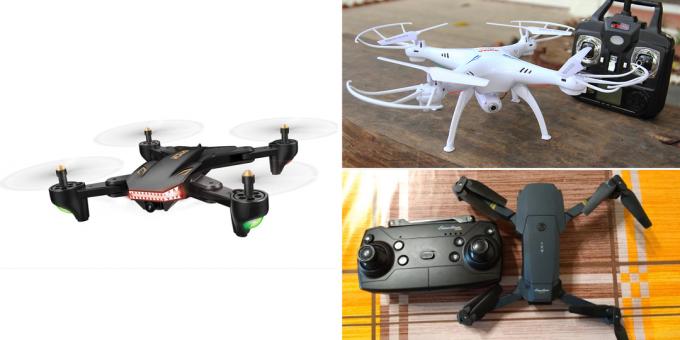 Ne 14 Şubat için adamı vermek: quadrocopter