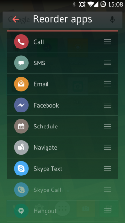 Android için uygulamalar drupe Organize