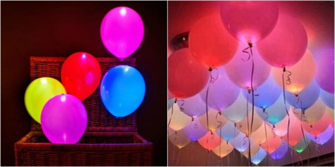 parti için Ürünler: Parlayan Balonlar