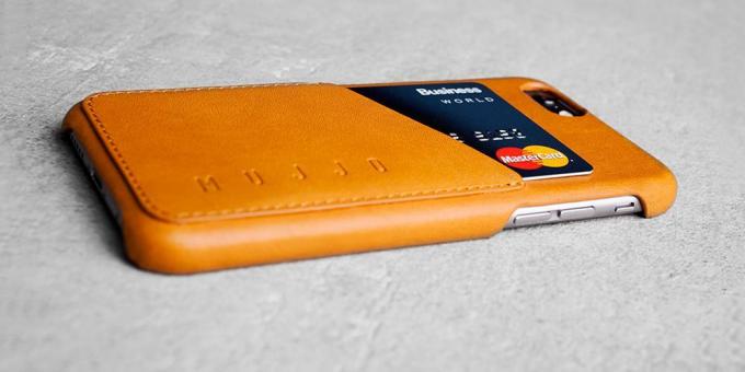 Mujjo iPhone 6 / 6S cüzdan çanta
